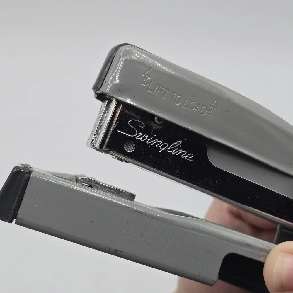 Vtg Swingline 95 Stapler Attached Staple Remover Compartment Tested